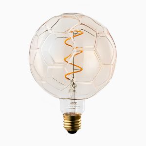 Bóng đèn led bulb thủy tinh Filament hình quả bóng trang trí 4W MPE - màu Amber - FLM-5/FB MPE