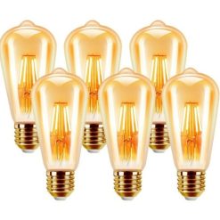 Bóng đèn led bulb thủy tinh Filament trang trí 4W MPE - đui E27 - FLM-4/ST64 MPE