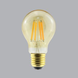 Bóng đèn led bulb thủy tinh Filament tròn 6W MPE - đui E27 - FLM-6/A60 MPE