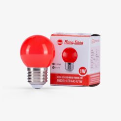 Bóng đèn led bulb trang trí 1W màu đỏ A45R/1W Rạng Đông
