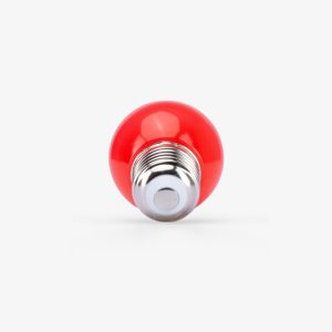 Bóng đèn led bulb trang trí 1W màu đỏ A45R/1W Rạng Đông