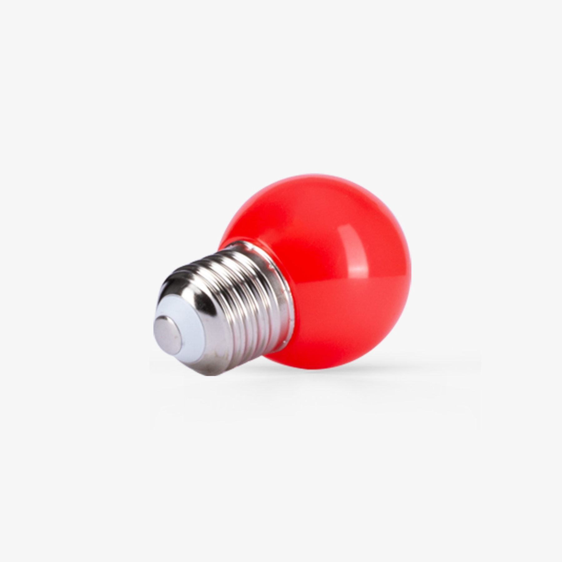 Bóng đèn led bulb trang trí 1W màu đỏ A45R/1W Rạng Đông