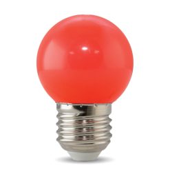 Bóng đèn led bulb trang trí 1W màu đỏ A45R/1W Rạng Đông
