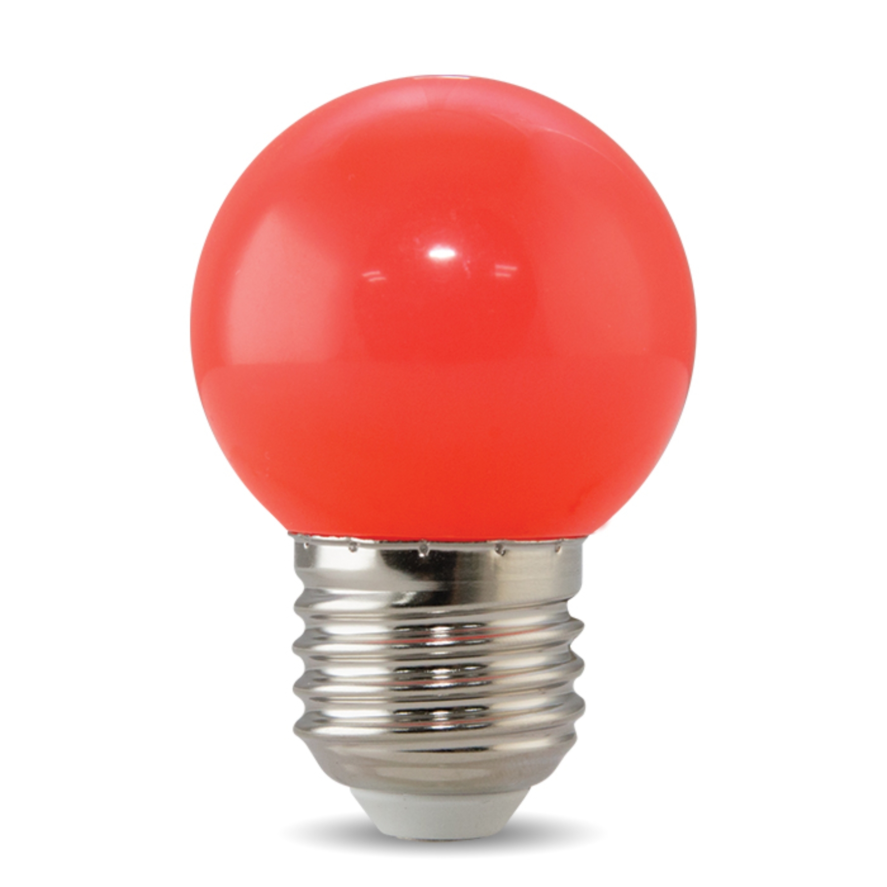 Bóng đèn led bulb trang trí 1W màu đỏ A45R/1W Rạng Đông