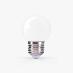 Bóng đèn led bulb trang trí 1W màu trắng A45W/1W Rạng Đông