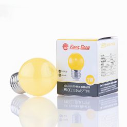 Bóng đèn led bulb trang trí 1W màu vàng A45Y/1W Rạng Đông