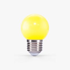 Bóng đèn led bulb trang trí 1W màu vàng A45Y/1W Rạng Đông
