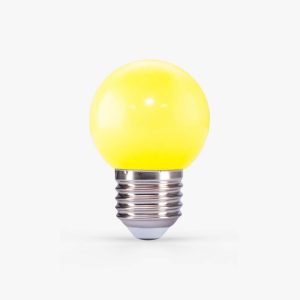 Bóng đèn led bulb trang trí 1W màu vàng A45Y/1W Rạng Đông