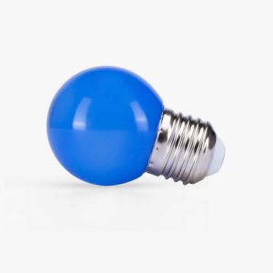 Bóng đèn led bulb trang trí 1W màu xanh lam A45B/1W Rạng Đông