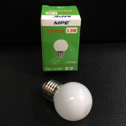 Bóng đèn led bulb trang trí tròn trắng sữa 1.5W MPE - LBD-3MK MPE