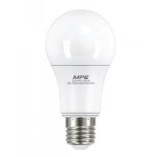 Bóng đèn led bulb tròn 3 chế độ sáng MPE đui E27 - Ánh sáng trắng - LB-9T/3DIM MPE