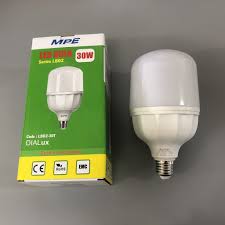 Bóng đèn led bulb tròn 30W (Đế Nhôm) Đui E27 - Ánh sáng trung tính LB-30N MPE - Ảnh 2