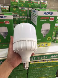 Bóng đèn led bulb tròn 40W Đui E27 - Ánh sáng trắng LBD3-40V