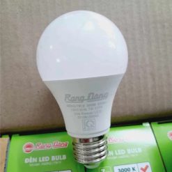 Bóng đèn led bulb tròn 7W Đui E27 – Ánh sáng trắng A60N3/7W.H E27 6500K Rạng Đông