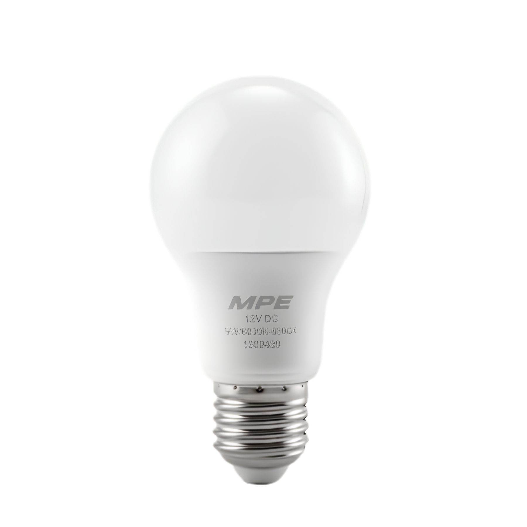 Bóng đèn led bulb tròn 9W dùng điện DC 12V MPE - đui E27 - LB-9T/DC MPE