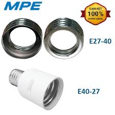 Đầu chuyển đổi đui đèn E27 thành E40 MPE - E27-40 MPE