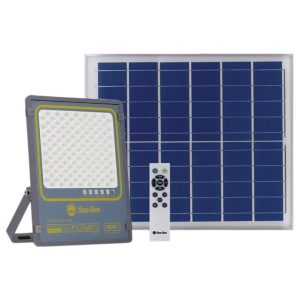 Đèn LED chiếu pha năng lượng mặt trời cảm biến 100W Ánh sáng trắng - Model : CP03.SL.RAD 100W.V2 6500K Rạng Đông