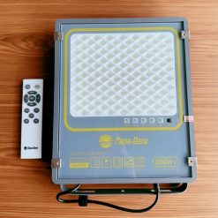 Đèn LED chiếu pha năng lượng mặt trời cảm biến 200W Ánh sáng trắng - Model : CP03.SL.RAD 200W.V2 6500K Rạng Đông