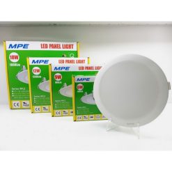 Đèn Led panel âm trần Đế Nhựa 18W Lỗ khoét 195mm Ánh sáng vàng RPL2-18V MPE