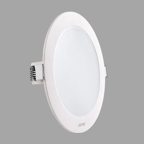 Đèn Led panel âm trần Đế Nhựa 9W Lỗ khoét 125mm Ánh sáng trắng RPL2-9T MPE