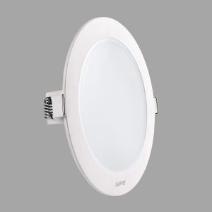 Đèn Led panel âm trần Đế Nhựa 9W Lỗ khoét 125mm Ánh sáng vàng RPL2-9V MPE