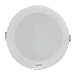 Đèn Led panel âm trần Đế Nhựa 9W Lỗ khoét 125mm Ánh sáng vàng RPL2-9V MPE