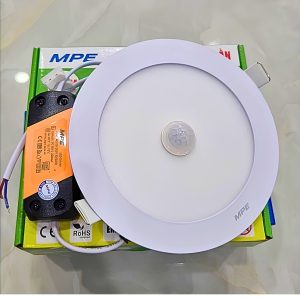 Đèn Led panel âm trần cảm biến chuyển động hồng ngoại 12W RPL-12T/MS MPE