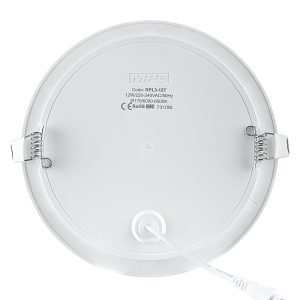 Đèn Led panel âm trần siêu mỏng Đế Nhựa 12W Lỗ khoét 150mm Ánh sáng trắng RPL3-12T MPE