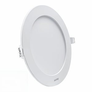 Đèn Led panel âm trần siêu mỏng Đế Nhựa 12W Lỗ khoét 150mm Ánh sáng vàng RPL3-12V MPE