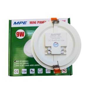 Đèn Led panel âm trần siêu mỏng nối liền các bóng 9W Ánh sáng trắng RPE-9T MPE