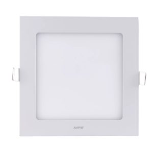 Đèn Led panel âm trần vuông điều chỉnh độ sáng 12W Ánh sáng vàng SPL-12V/DIM MPE