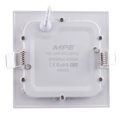 Đèn Led panel âm trần vuông điều chỉnh độ sáng 6W Ánh sáng trắng SPL-6T/DIM MPE