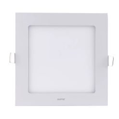 Đèn Led panel âm trần vuông siêu mỏng Đế Nhôm 12W Lỗ khoét 150mm Ánh sáng trắng SPL-12T MPE