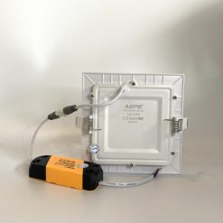 Đèn Led panel âm trần vuông siêu mỏng Đế Nhôm 18W Lỗ khoét 205mm Ánh sáng trắng SPL-18T MPE