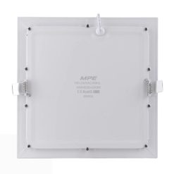Đèn Led panel âm trần vuông siêu mỏng Đế Nhôm 18W Lỗ khoét 205mm Ánh sáng trắng SPL-18T MPE