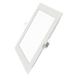 Đèn Led panel âm trần vuông siêu mỏng Đế Nhôm 6W Lỗ khoét 105mm Ánh sáng vàng SPL-6V MPE