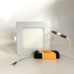 Đèn Led panel âm trần vuông siêu mỏng Đế Nhôm 9W Lỗ khoét 130mm Ánh sáng trắng SPL-9T MPE