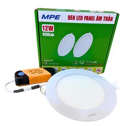 Đèn Led panel siêu mỏng 12W Lỗ khoét 130mm 3 màu RPL-12S/3C MPE