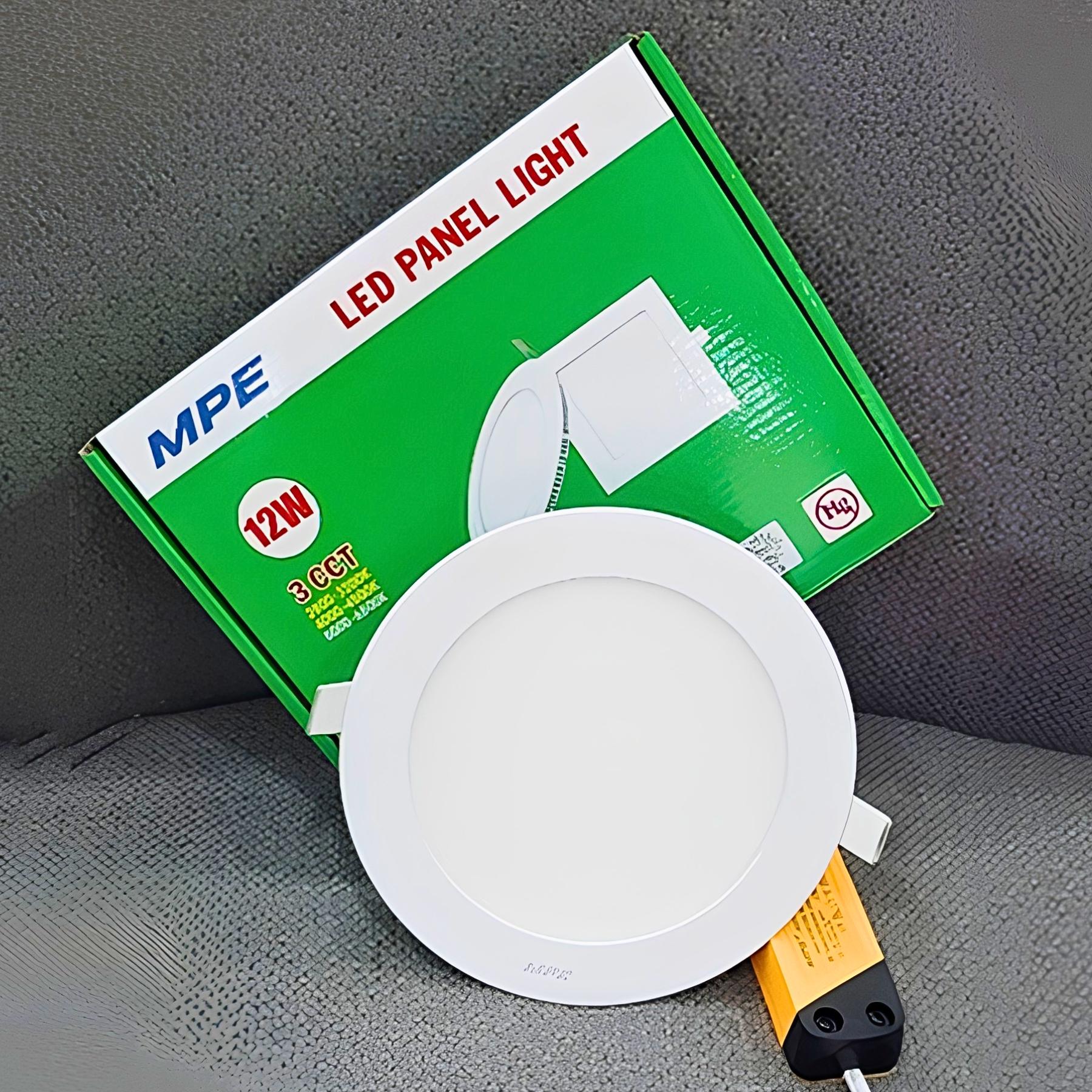 Đèn Led panel siêu mỏng 12W Lỗ khoét 150mm 3 màu RPL-12/3C MPE