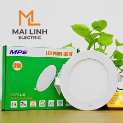 Đèn Led panel siêu mỏng 9W Lỗ khoét 105mm Ánh sáng trung tính RPL-9SN MPE