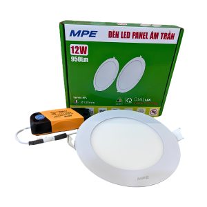 Đèn Led panel siêu mỏng điều chỉnh độ sáng 12W Lỗ khoét 150mm Ánh sáng trắng RPL-12T/DIM MPE