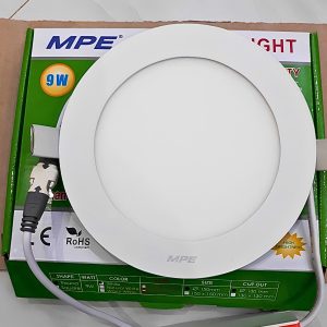 Đèn Led panel siêu mỏng điều chỉnh độ sáng 9W Lỗ khoét 130mm Ánh sáng trung tính RPL-9N/DIM MPE