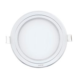 Đèn Led panel viền bạc siêu mỏng 12W Lỗ khoét 130mm 3 màu MPE - RPL-12S/3C/S MPE