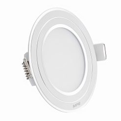 Đèn Led panel viền bạc siêu mỏng 7W Lỗ khoét 90mm Ánh sáng trắng MPE - RPL-7T/S MPE
