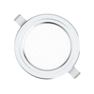 Đèn Led panel viền bạc siêu mỏng 9W Lỗ khoét 105mm Ánh sáng trắng MPE - RPL-9ST/S MPE