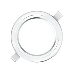 Đèn Led panel viền bạc siêu mỏng 9W Lỗ khoét 130mm 3 màu MPE - RPL-9/3C/S MPE