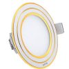 Đèn Led panel viền vàng siêu mỏng 7W Lỗ khoét 90mm Ánh sáng trắng MPE - RPL-7T/G MPE