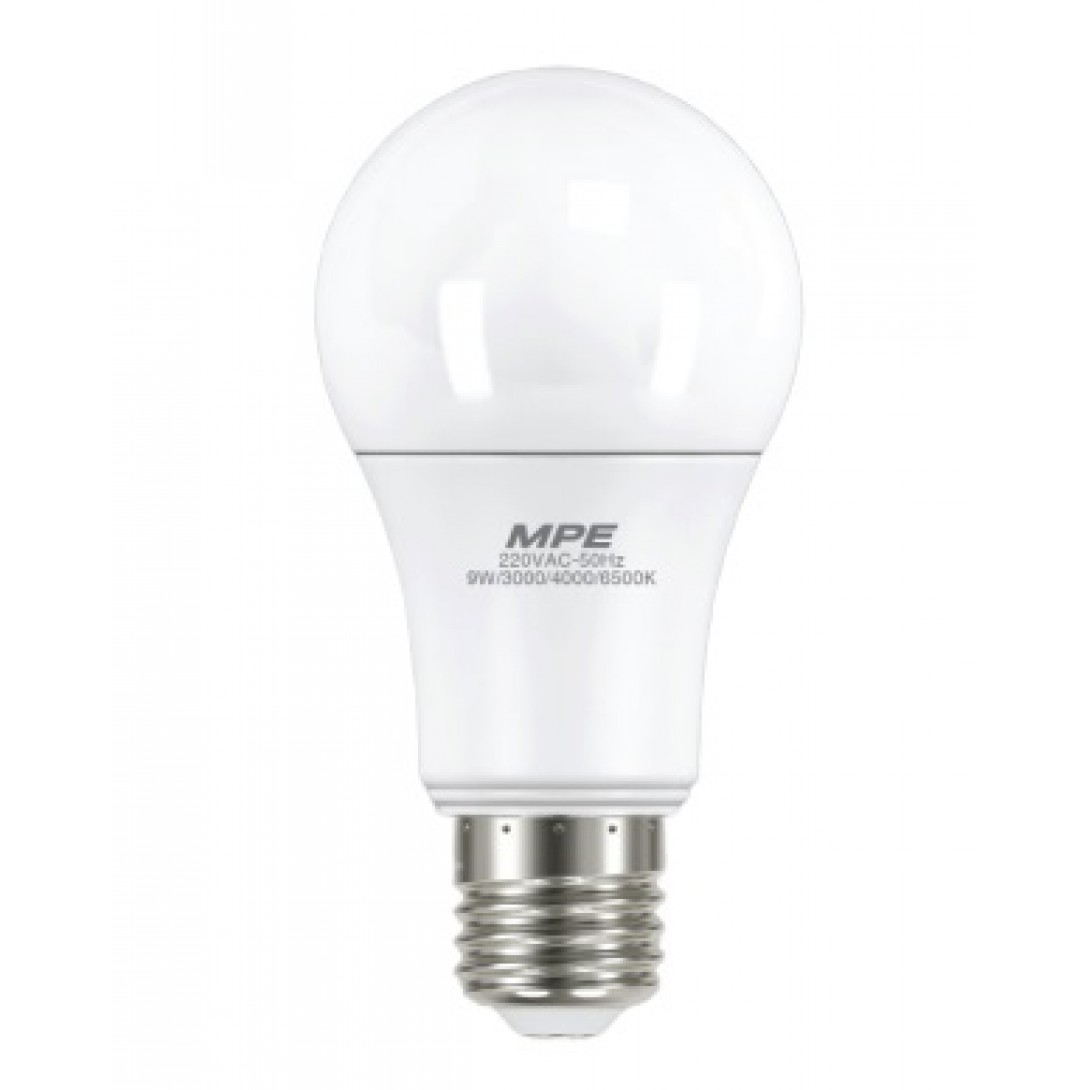 Bóng đèn led bulb tròn 3 chế độ màu Đui E27 - LB-9/3C MPE