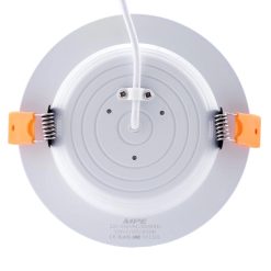 Đèn led downlight 12W viền trắng lỗ khoét 105mm - 3 chế độ màu DLT-12/3C MPE