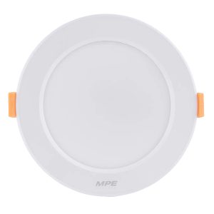 Đèn led downlight 12W viền trắng lỗ khoét 105mm - 3 chế độ màu DLT-12/3C MPE